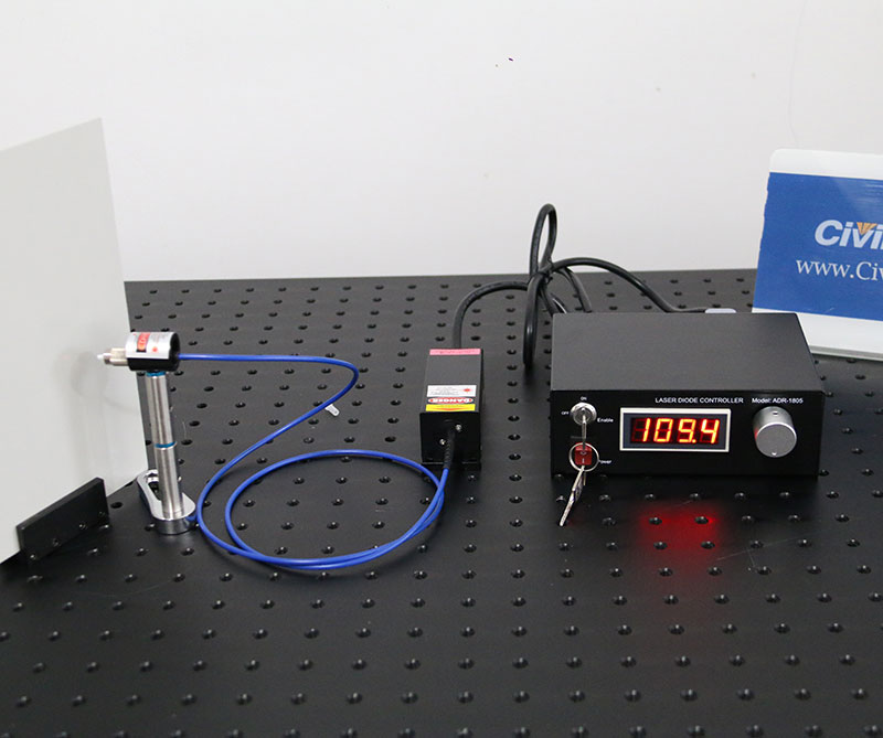 795nm 30mW IR Semiconductor Laser Single Mode Fiber Coupled Laser Infrared Laser Source - Click Image to Close